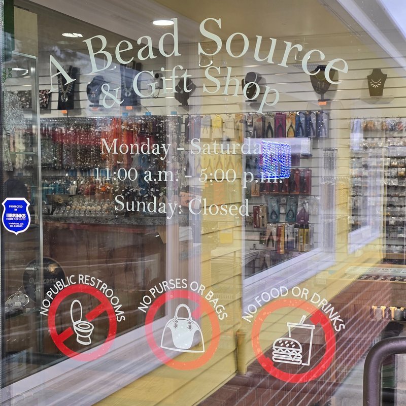 A Bead Source Metaphysical Store storefront in Portland Oregon