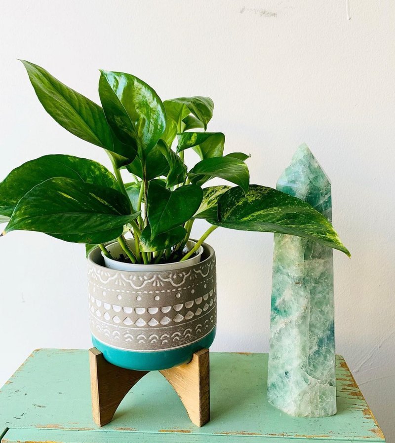 Green Fluorite tower