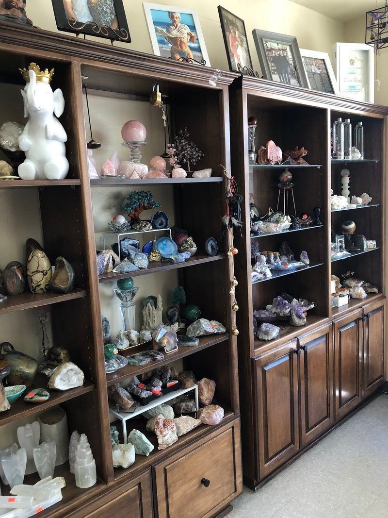 Curated selection of gemstones, crystals, and metaphysical supplies