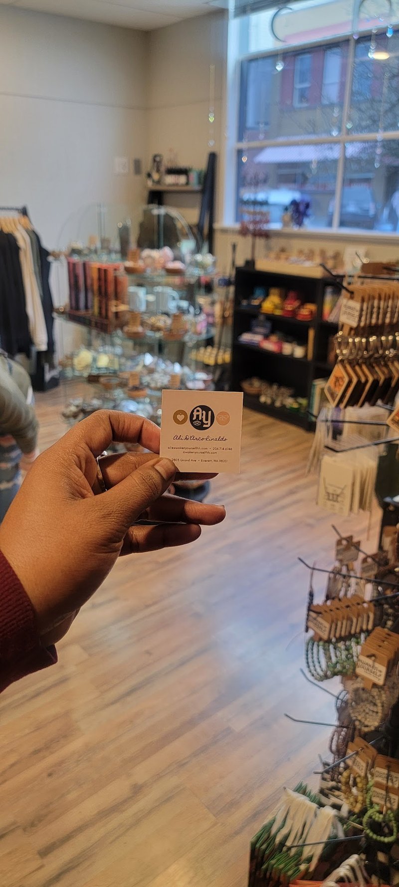 Awaken Yourself Crystal Shop & Shamanic Healing Metaphysical Store storefront in Everett Washington