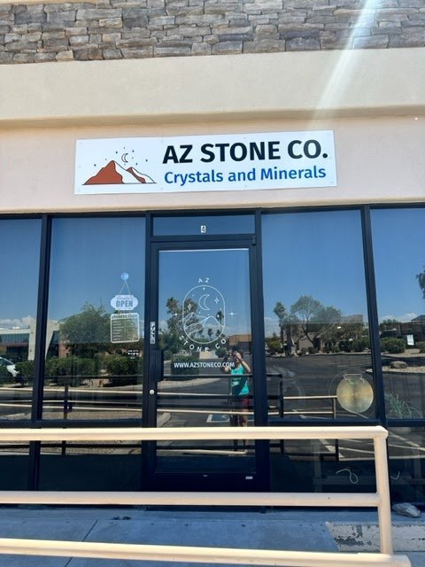 AZ Stone and Crystal Co Metaphysical Store storefront in Fountain Hills Arizona
