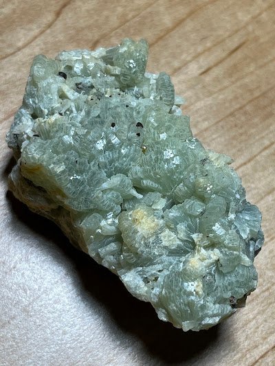 Selection of healing crystals, tumbled stones, and decorative mineral pieces