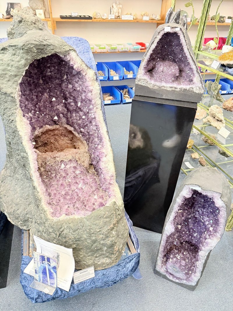 Curated selection of gemstones, crystals, and metaphysical supplies