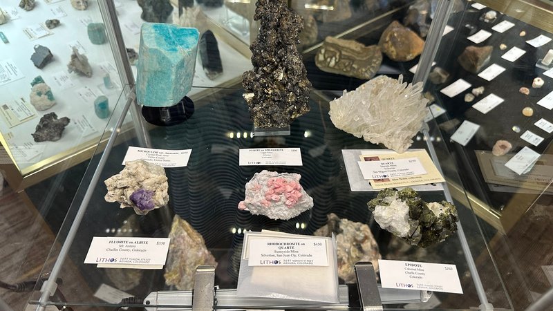 Curated selection of gemstones, crystals, and metaphysical supplies