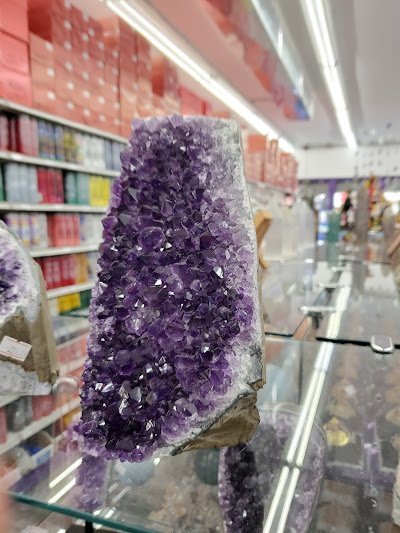 Curated selection of gemstones, crystals, and metaphysical supplies