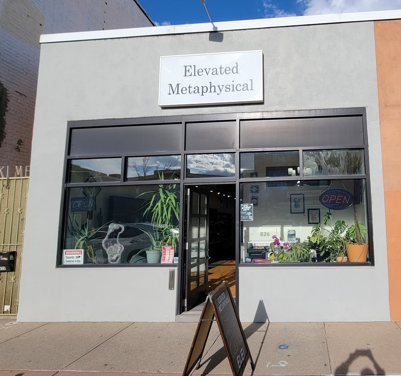 Elevated Metaphysical Metaphysical Store storefront in Denver Colorado