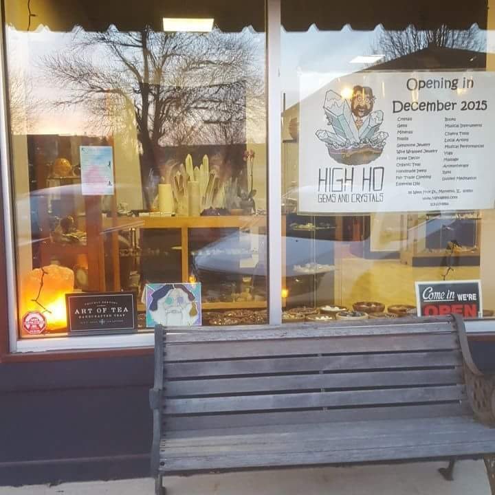 High Ho Gems, Inc. Metaphysical Store storefront in Mokena Illinois