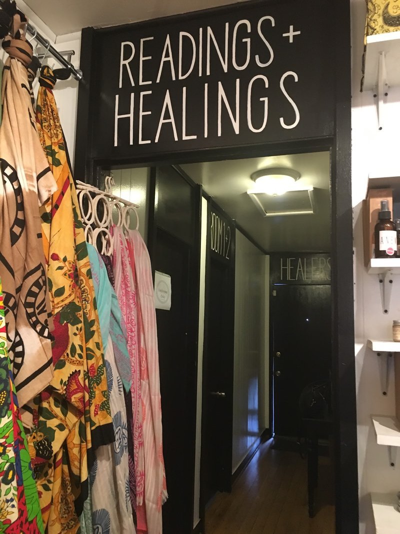 House of Intuition Echo Park Metaphysical Store storefront in Los Angeles California