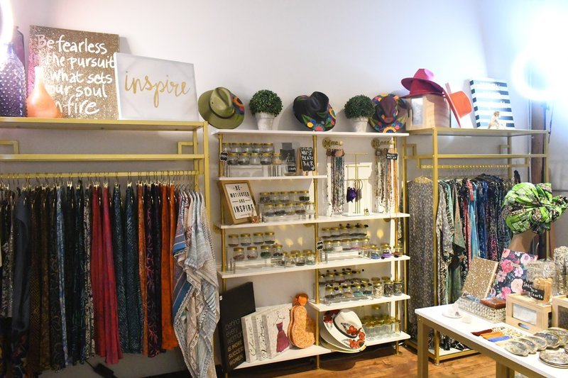 innergeticVIBEZ x Sprinkle Dazzle Collective Metaphysical Store storefront in Chicago Illinois