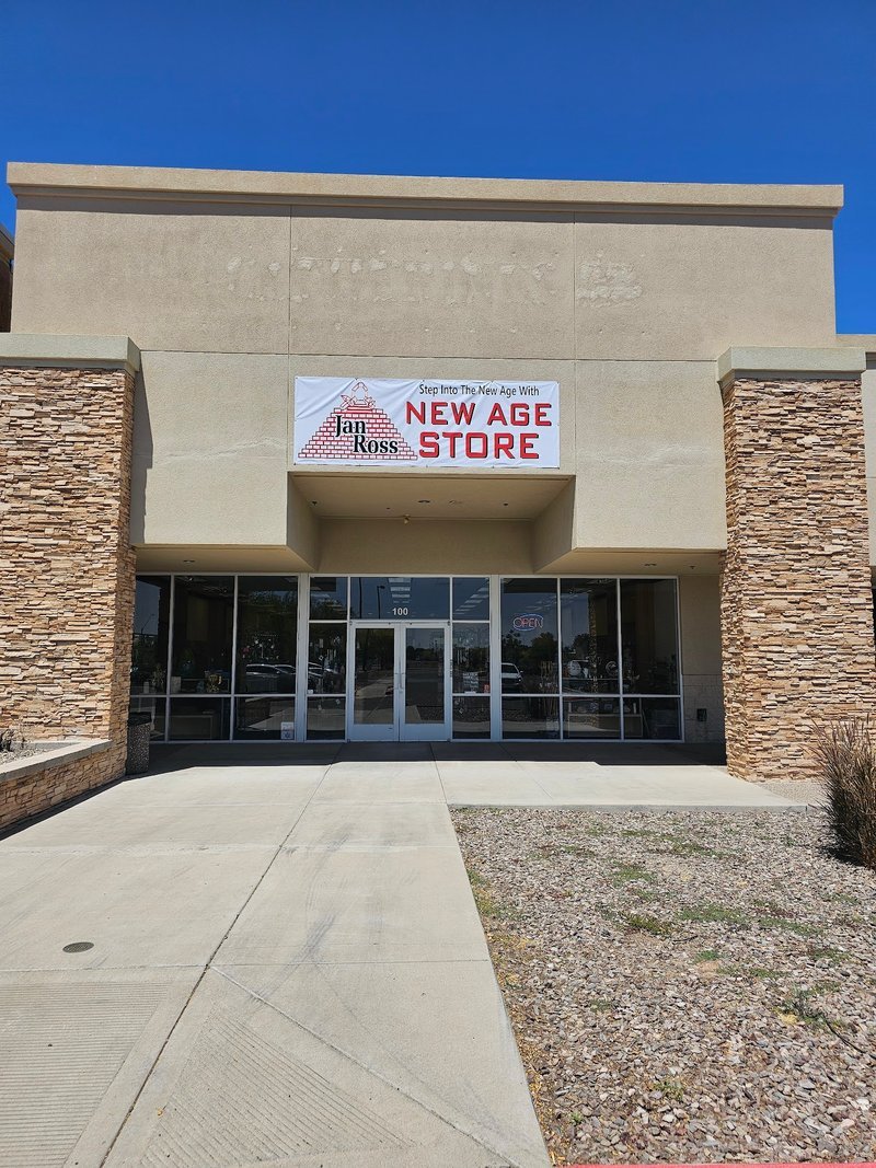 Jan Ross New Age Books & Gifts Metaphysical Store storefront in Glendale Arizona