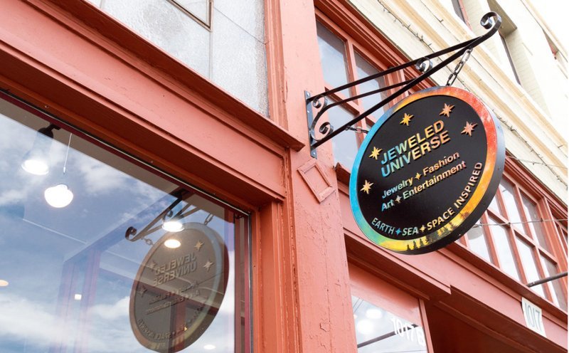 Jeweled Universe Metaphysical Store storefront in South Pasadena California