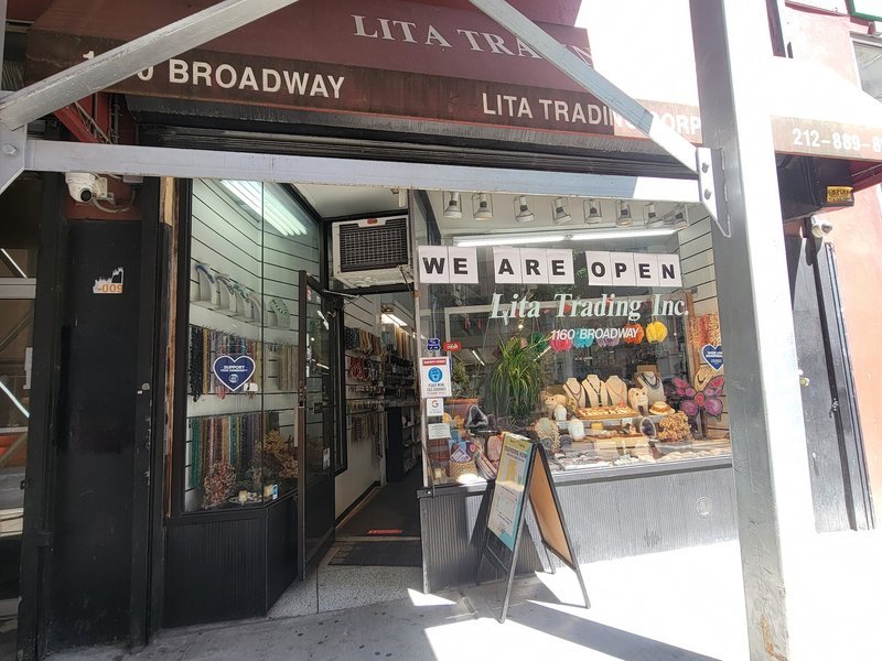 Lita Trading Corporation Metaphysical Store storefront in New York New York
