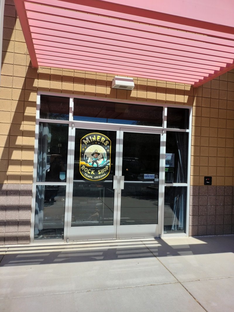 Miners Rock Shop Metaphysical Store storefront in Tempe Arizona