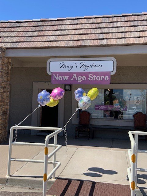 Missy's Mysteries Metaphysical Store storefront in Scottsdale Arizona