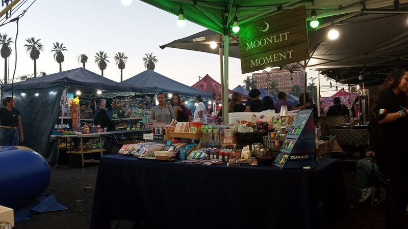 Moonlit Moment Metaphysical Store storefront in Los Angeles California