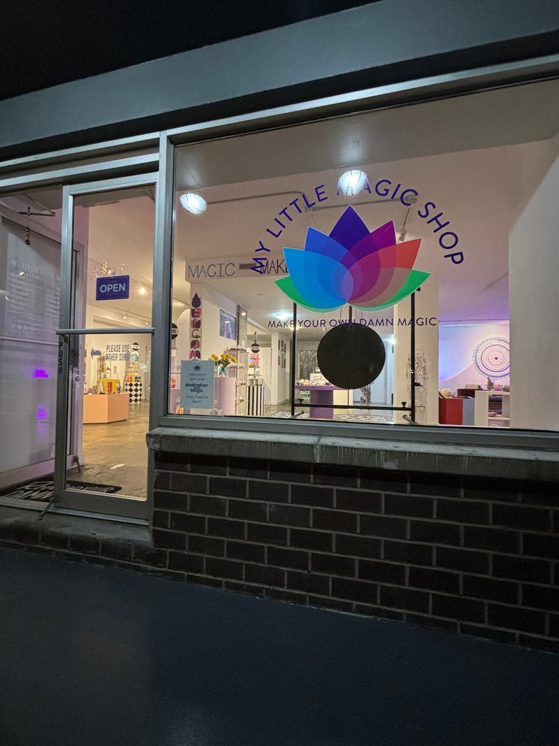My Little Magic Shop Metaphysical Store storefront in New York New York