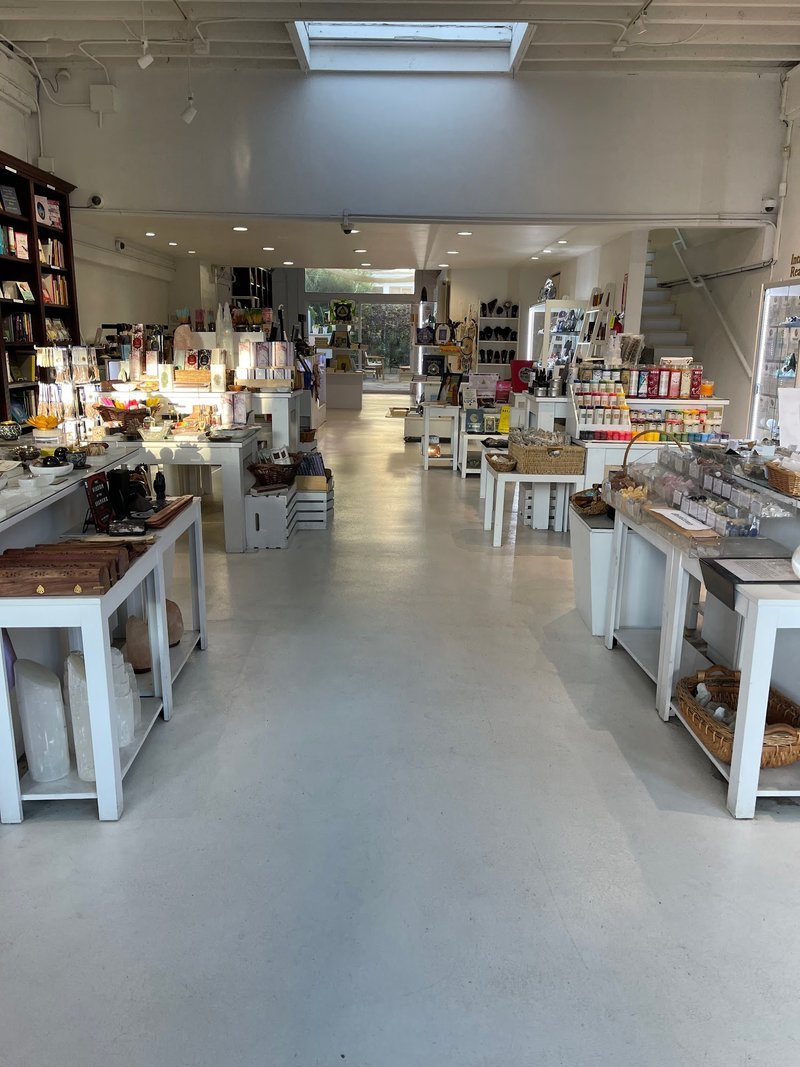 Curated selection of gemstones, crystals, and metaphysical supplies