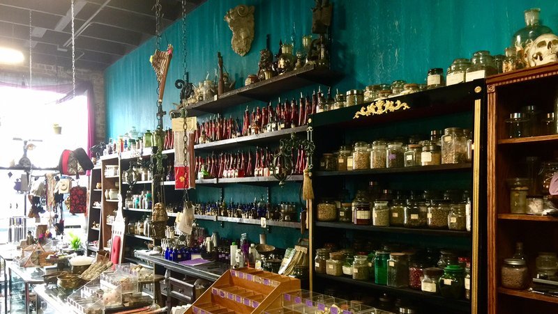 Crystal and mineral display with organized specimens and inventory