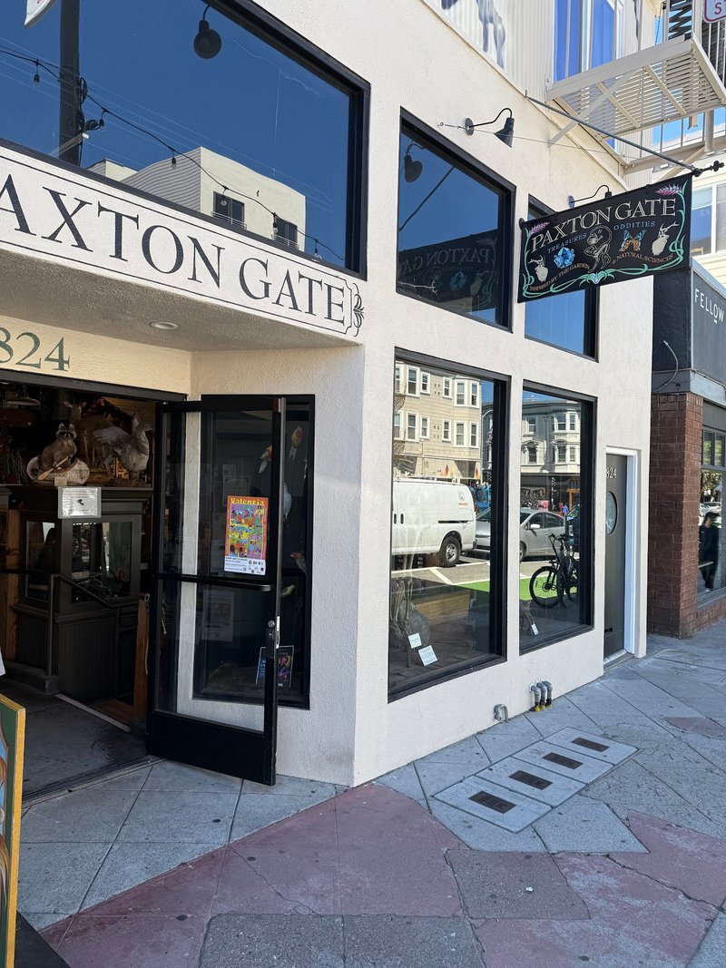 Paxton Gate Metaphysical Store storefront in San Francisco California