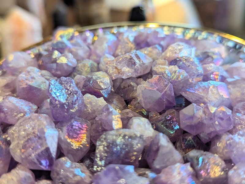 Curated selection of gemstones, crystals, and metaphysical supplies