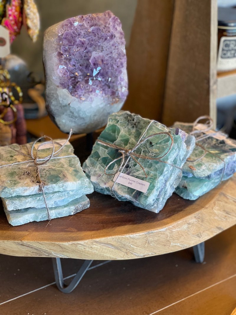 Curated selection of gemstones, crystals, and metaphysical supplies