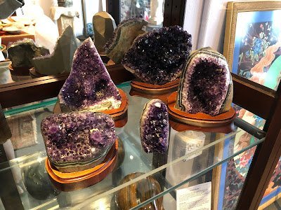 Curated selection of gemstones, crystals, and metaphysical supplies