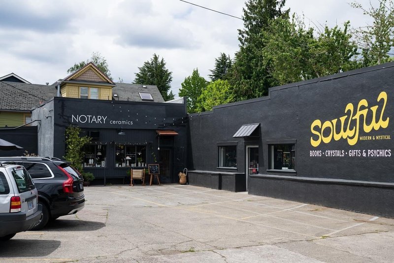 Soulful PDX Metaphysical Store storefront in Portland Oregon