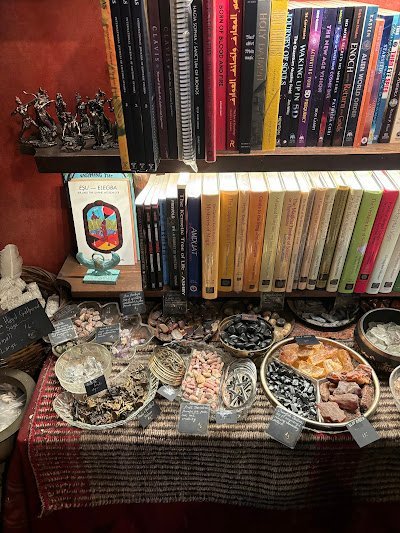 Curated selection of gemstones, crystals, and metaphysical supplies