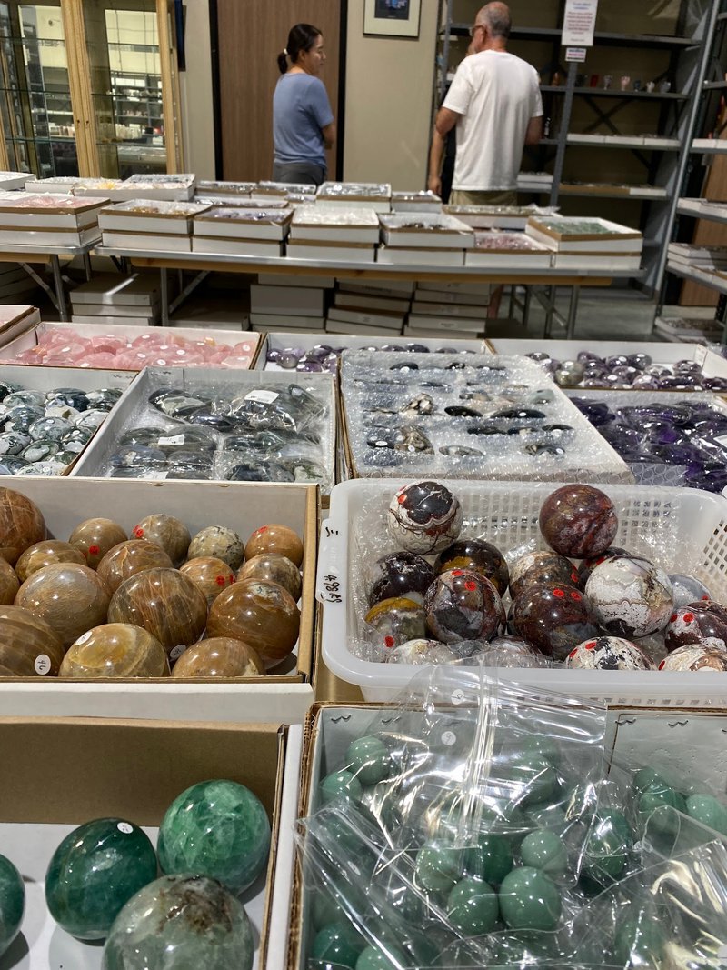 Curated selection of gemstones, crystals, and metaphysical supplies