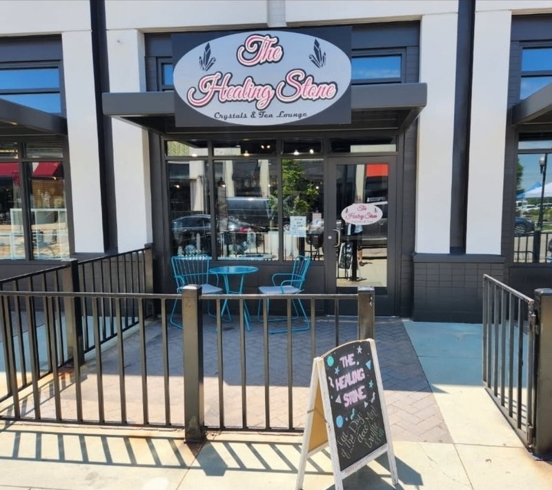 The Healing Stone Metaphysical Store storefront in Denver Colorado