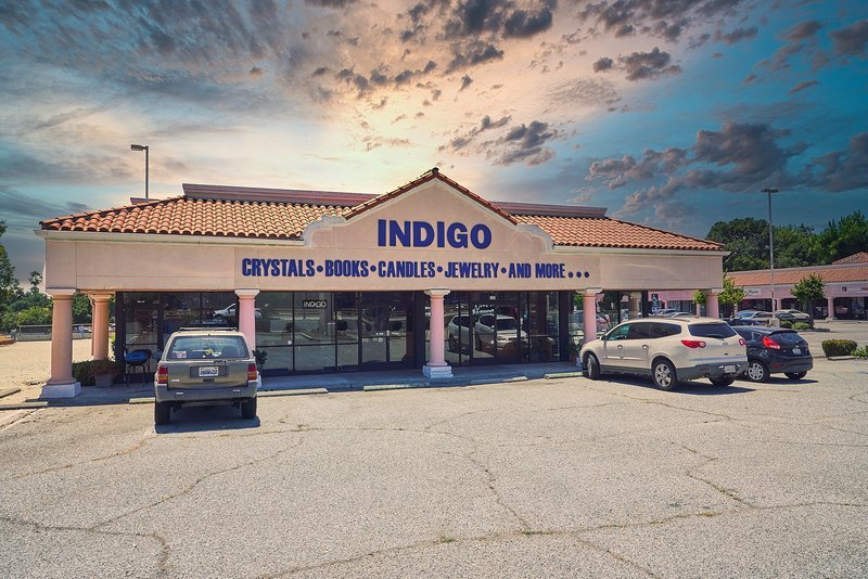 The Indigo Collective Metaphysical Store storefront in Pasadena California