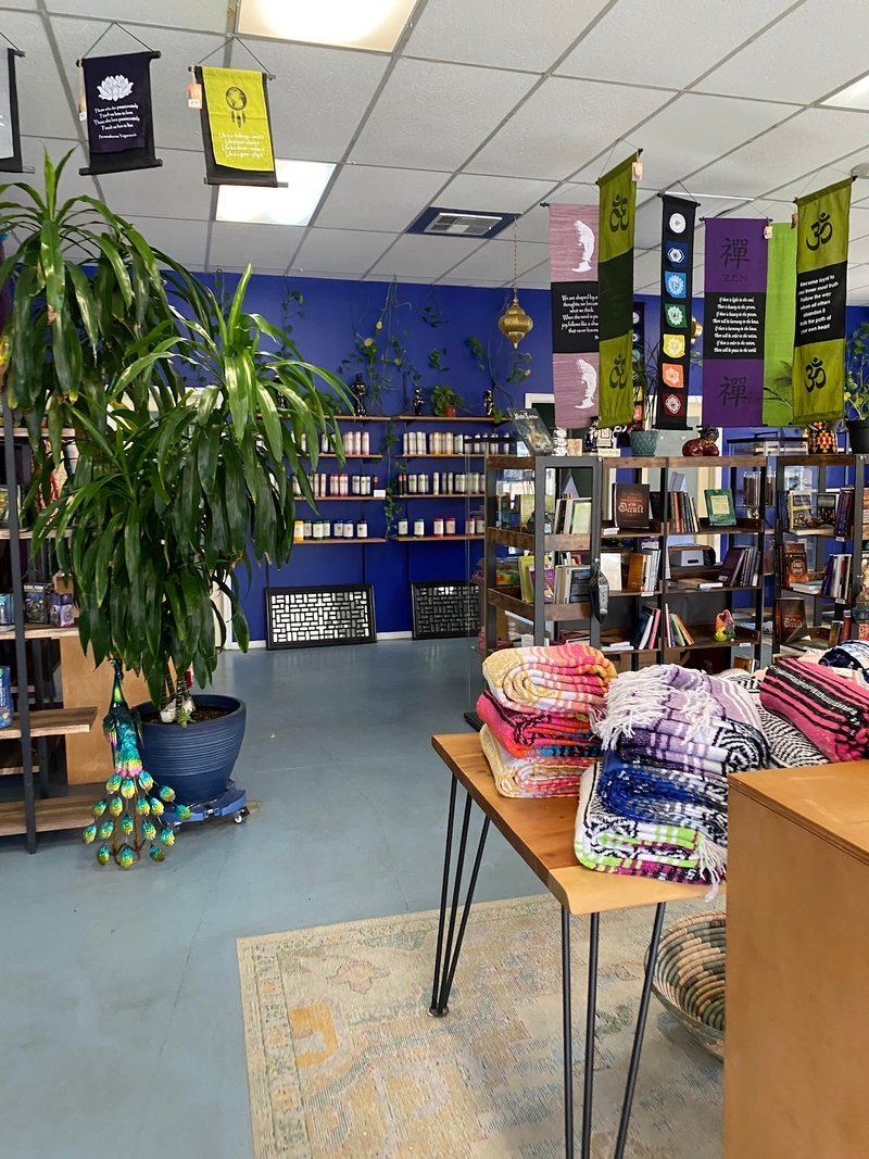 Curated selection of gemstones, crystals, and metaphysical supplies