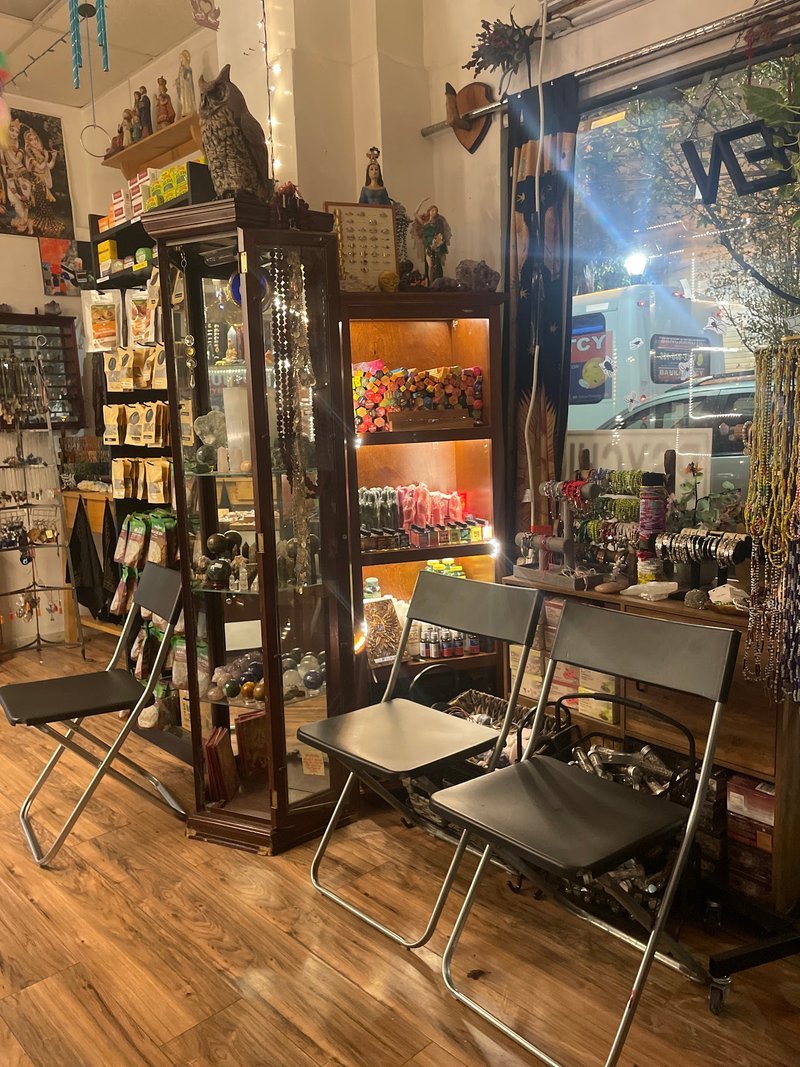 The Mystical House Metaphysical Store storefront in Union City New Jersey