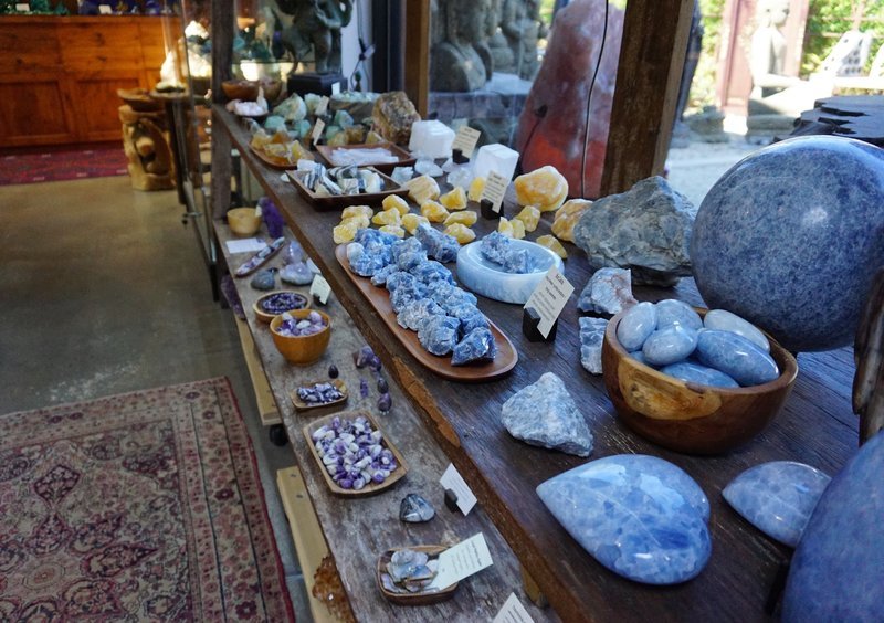 Topanga Rocks Rock Shop storefront in Topanga California