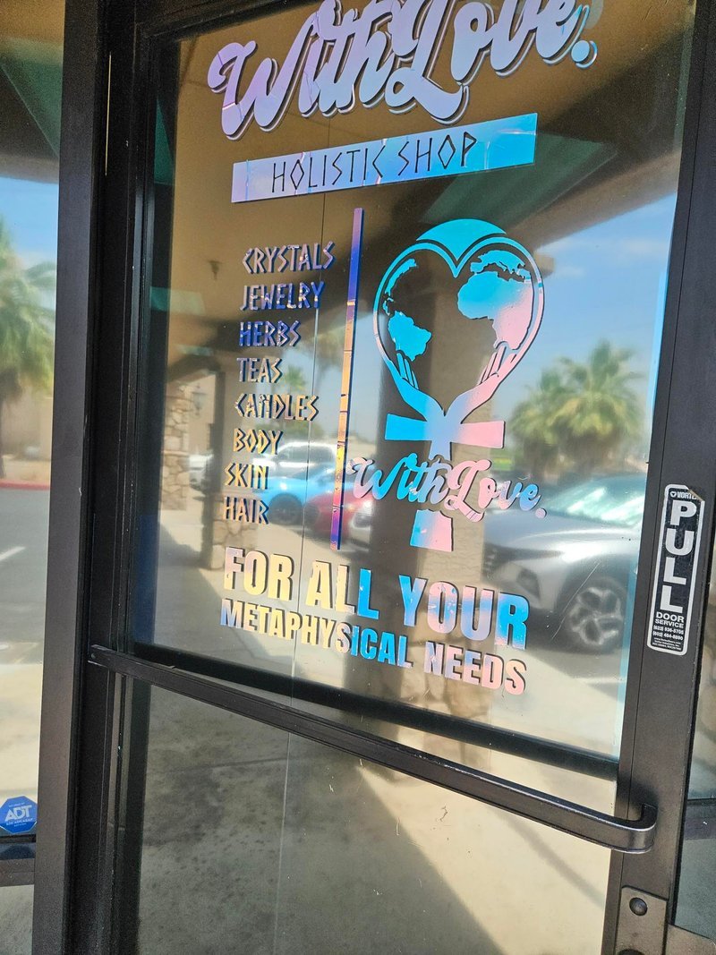 WithLove. Metaphysical Store storefront in Peoria Arizona