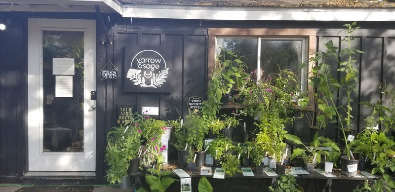 Yarrow & Sage - North Metaphysical Store storefront in Austin Texas